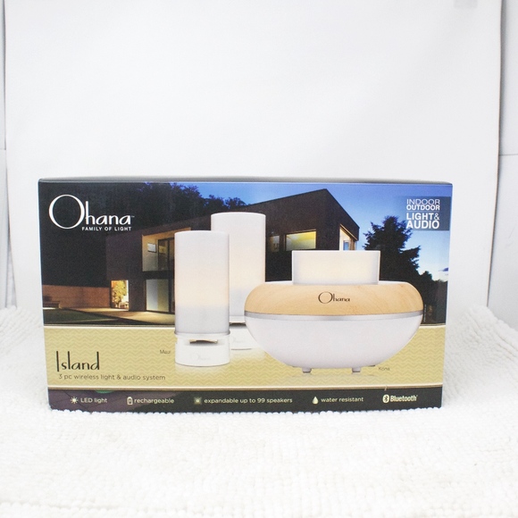 Ohana Other - Ohana Island 3 Piece Wireless Light & Audio System